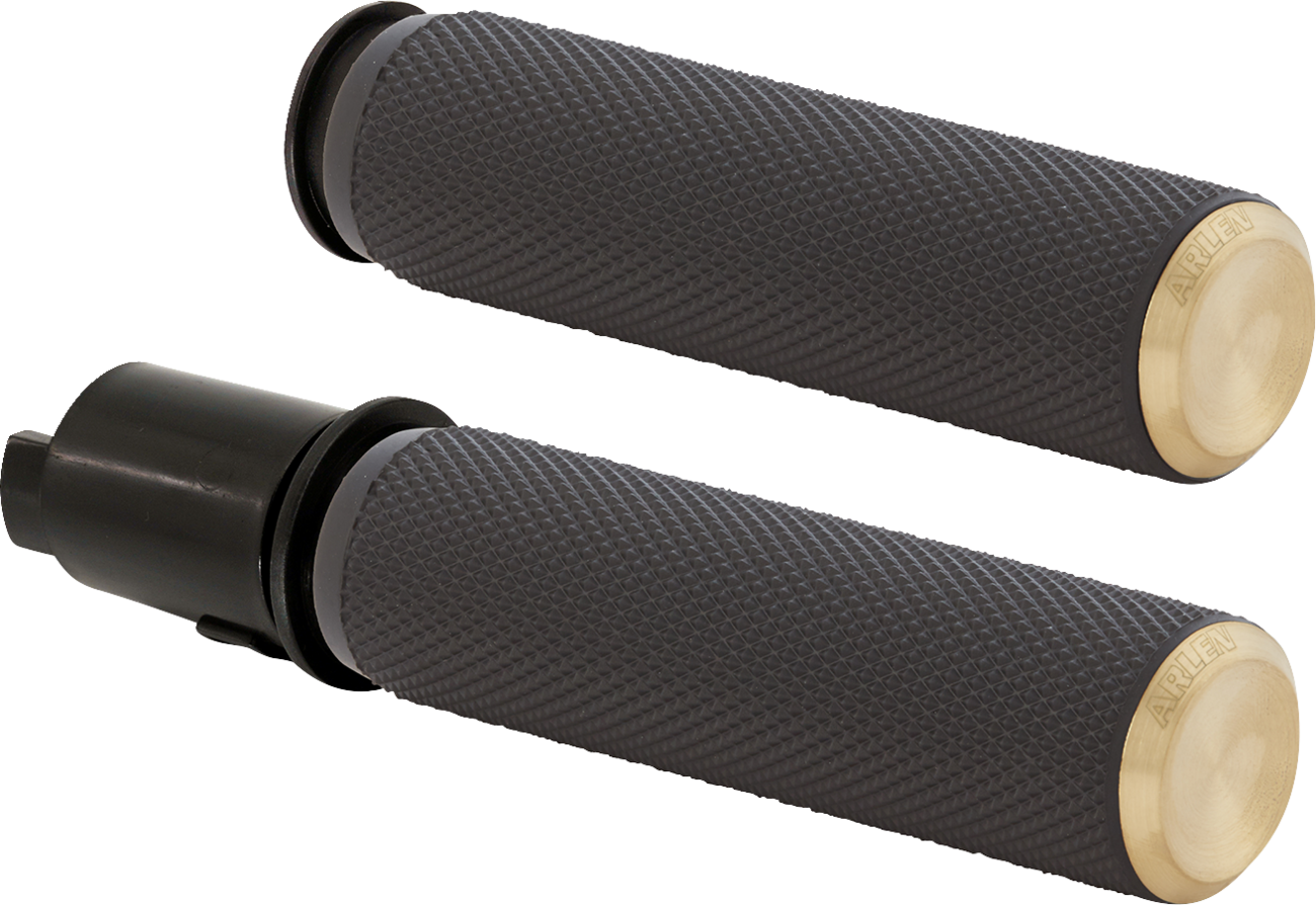 ARLEN NESS Knurled Grips - TBW - Brass 500-052
