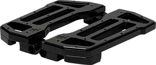 PRO-ONE PERF.MFG. Pro Board V2 Floorboards - Black (Part Number 500780B)