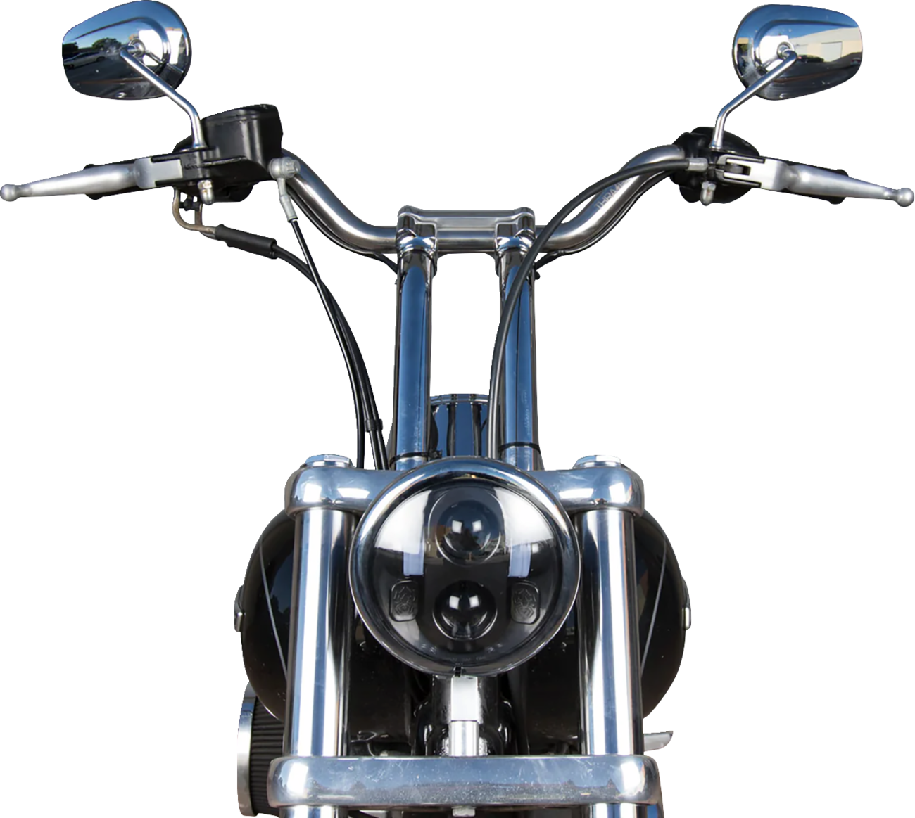 THRASHIN SUPPLY CO. 1" Handlebar - Mid Bend - Chrome TSC-2804-3