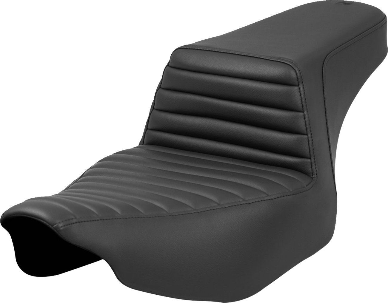 SADDLEMEN Step-Up Seat Tuck-n'-Roll Black Extended Reach for FL 2023-2024 | Part# 823-07E-171