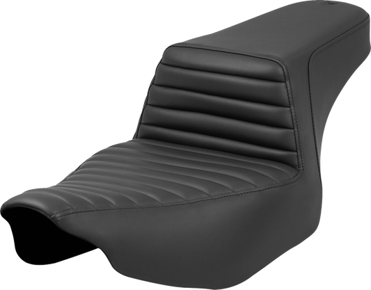 SADDLEMEN Step-Up Seat Tuck-n'-Roll Black Extended Reach for FL 2023-2024 | Part# 823-07E-171