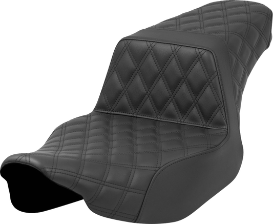 SADDLEMEN Step-Up Seat with Full Lattice Stitch - Extended Reach for FL 2023-2024, Part #823-07E-175