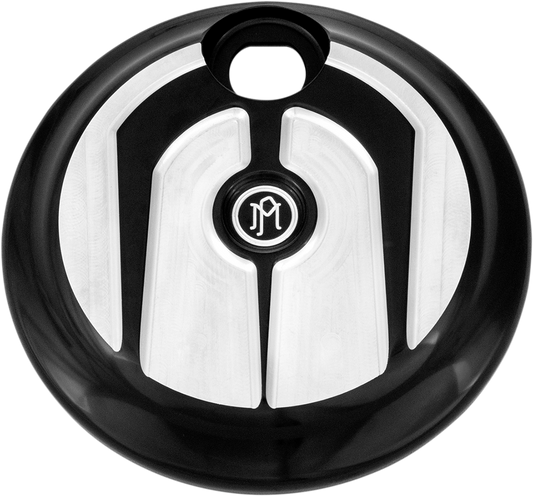 PERFORMANCE MACHINE (PM) Fuel Door - Scallop - Contrast Cut™ 0200-2005SCA-BM