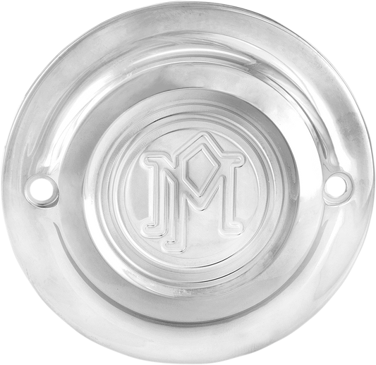 PERFORMANCE MACHINE (PM) Ignition Cover - 2 Hole - Chrome - M8 0177-2064-CH
