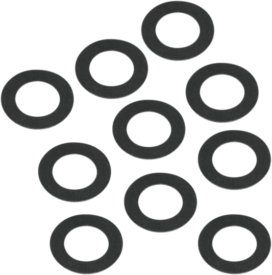 S&S CYCLE Breather Washers - 1/2 inch - 10 Pack, Part Number 50-7057