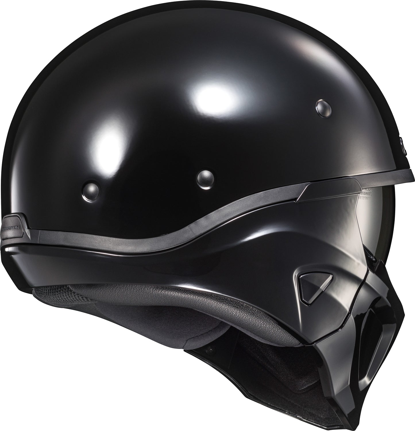 Scorpion EXO Covert X Open Face Helmet Gloss Black - Part Number COX-1437