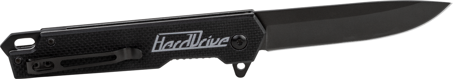HARDDRIVE Harddrive Knife 2022 Black - Durable and Precise Cutting Tool