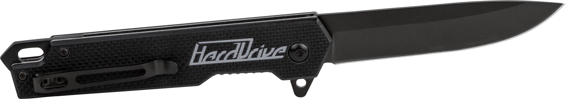 HARDDRIVE Harddrive Knife 2022 Black - Durable and Precise Cutting Tool