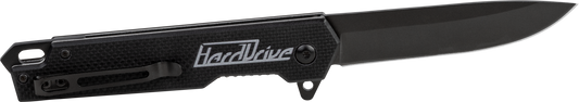 HARDDRIVE Harddrive Knife 2022 Black - Durable and Precise Cutting Tool