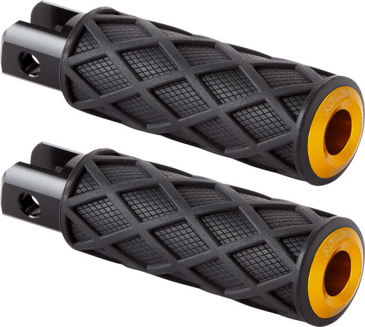 ARLEN NESS Diamond Foot Pegs - Driver - Gold 400-057