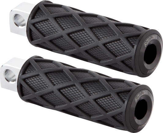 ARLEN NESS Diamond Foot Pegs - Passenger - Black 400-047