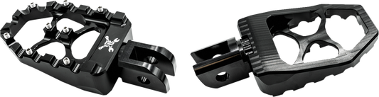 BURLY BRAND MX Evolution Driver Pegs - Black - Softail B13-1016B