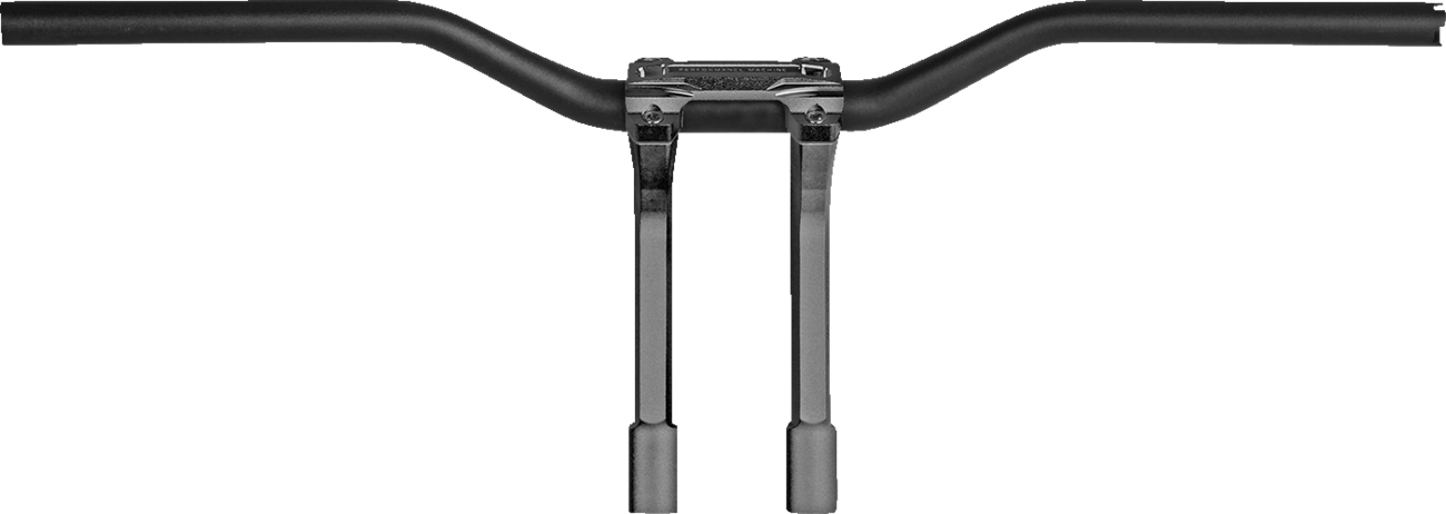 PERFORMANCE MACHINE (PM) Phatbar & Riser Kit - Internal Wiring - 9" - Black Ops 0208-2195M-SMB