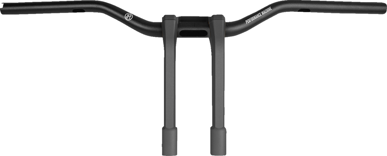 PERFORMANCE MACHINE (PM) Phatbar & Riser Kit - Internal Wiring - 9" - Black Ops 0208-2195M-SMB