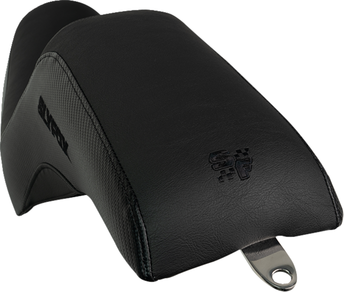 SLYFOX Drifter Seat - Black Vinyl with Logo for FXR '82-'00 | Model SlyFox4681A