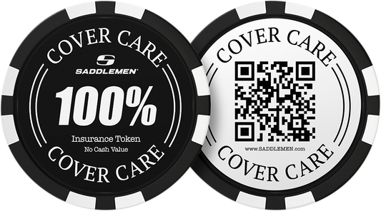 SADDLEMEN Cover Care Token 9904-1483 – Seat Repair and Restoration Solution