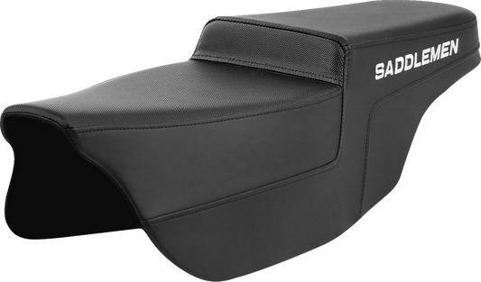 SADDLEMEN Racing Seat for Harley FLHX/FLTR 2008-2023 - Black RACE80807B