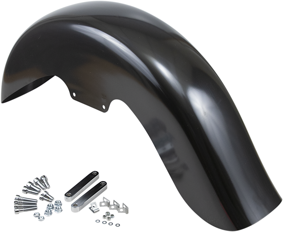 KLOCK WERKS Front Fender - E-Coating Black - Indian/Chief