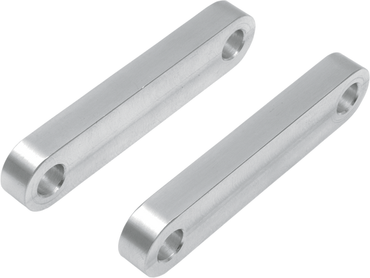 KLOCK WERKS Hugger Front Fender Mounting Blocks - For 16"/18" Wheels - Chrome KWFS-02-0103-C