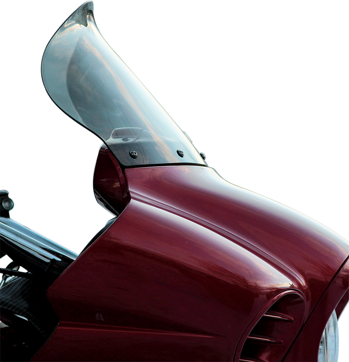 KLOCK WERKS Flare™ Windshield - 12" - Tinted - Vaquero/Voyager KWW-06-0047