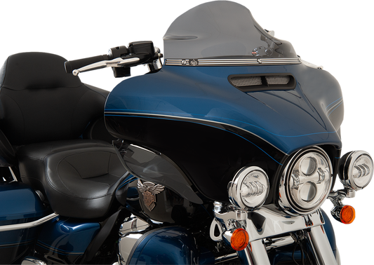 KLOCK WERKS Windshield Trim - KERF - Black Contrast - Harley-Davidson® KWW-01-0363