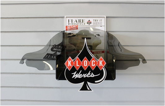 KLOCK WERKS Flare Windshield Display KWW-01-0301
