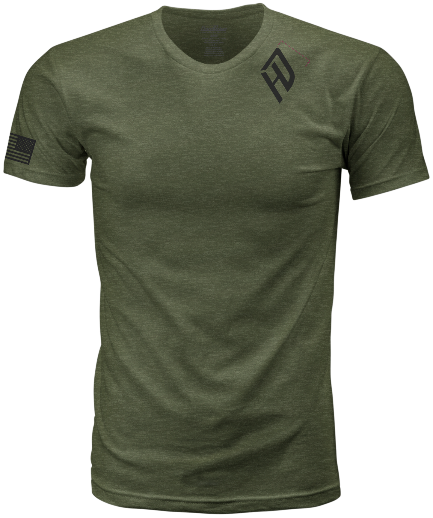 Harddrive Emblem Tee Olive Green/Black by HARDDRIVE - Part #800-02082X