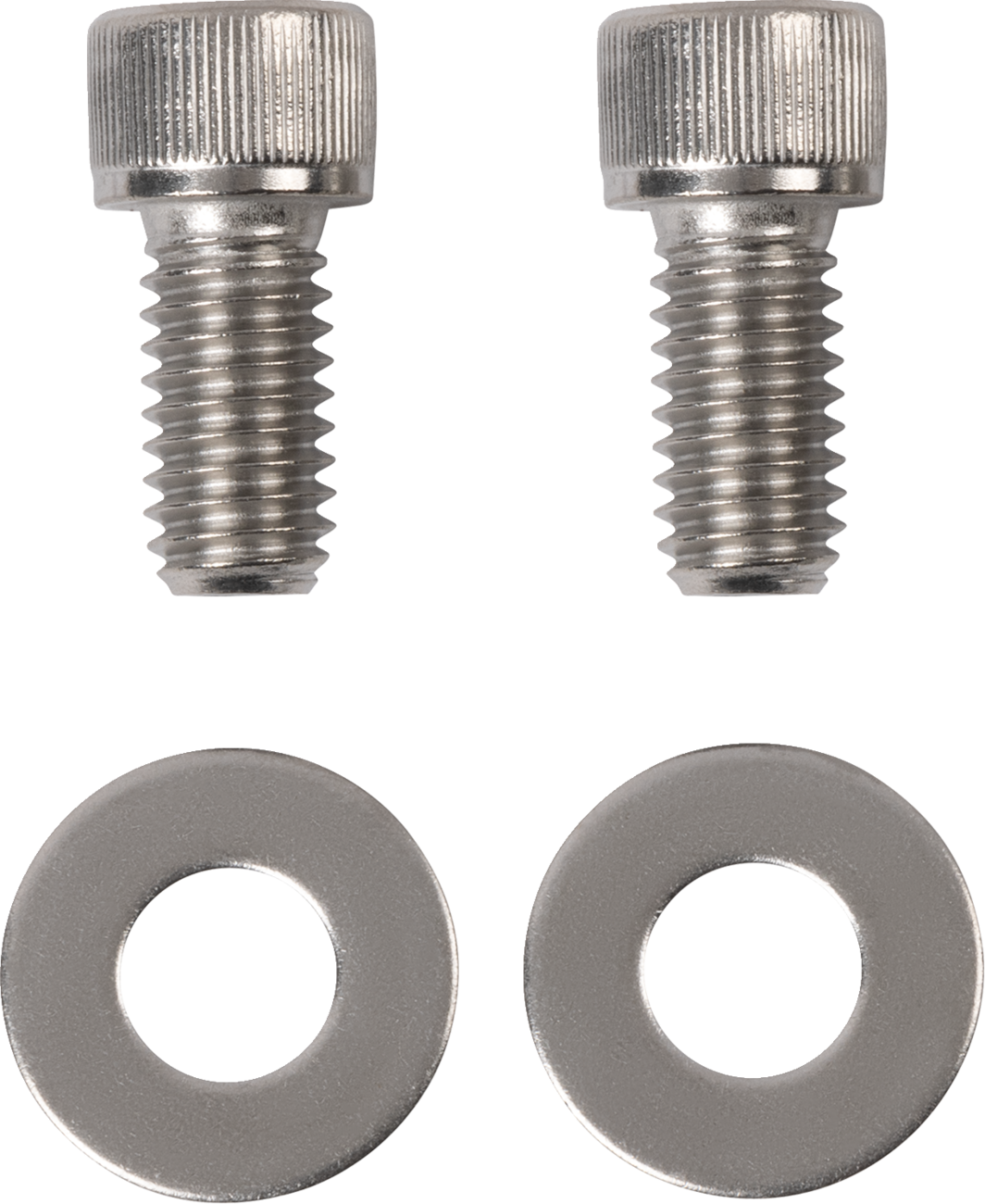 SLYFOX Foot Pegs - Silver Polished - Rear SF-904-02-2
