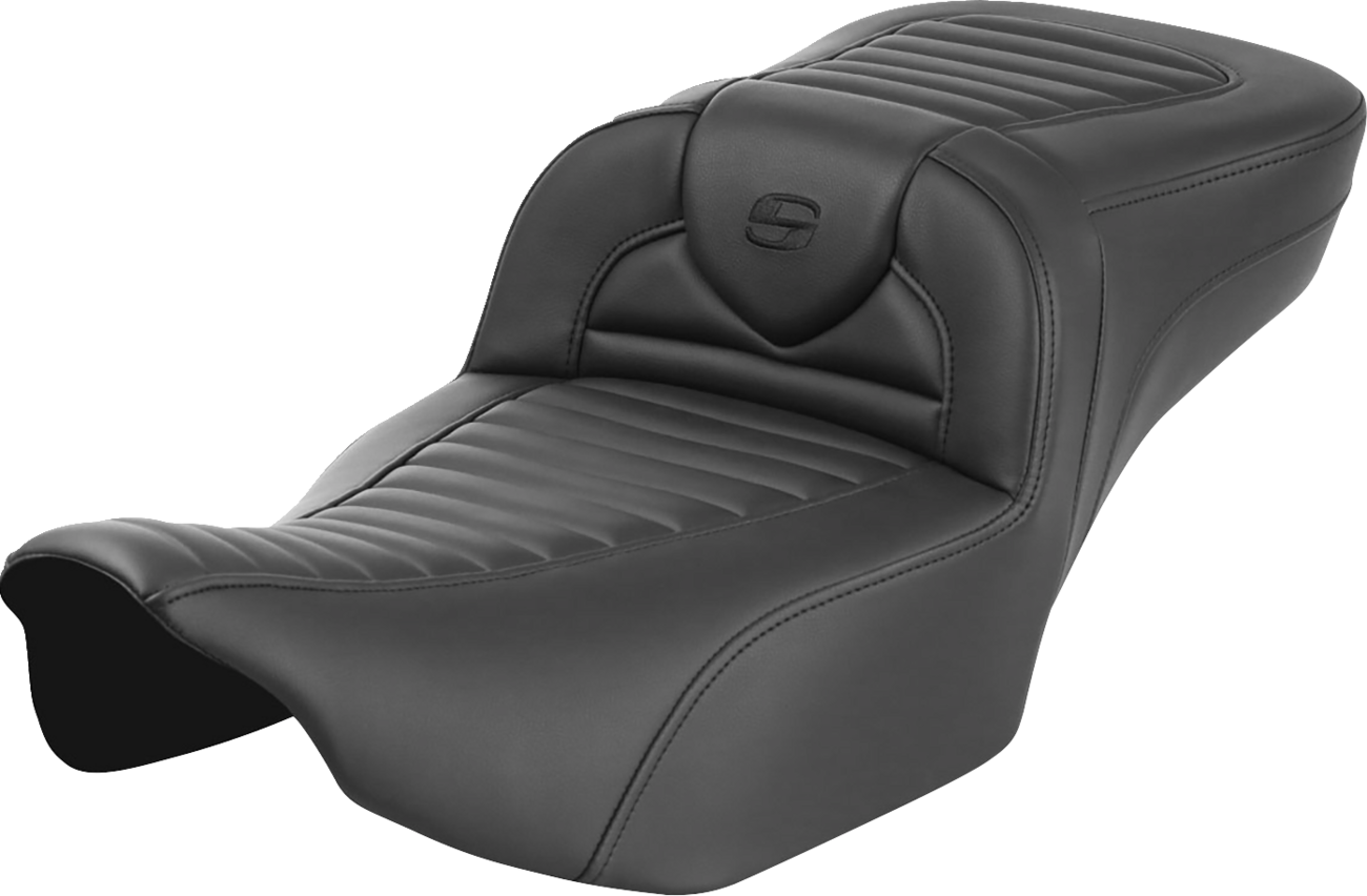 SADDLEMEN Roadsofa™ Extended Reach Seat with Tuck-n-Roll for FLTR/FLHX 2023-2024 - Part #823-07-20300