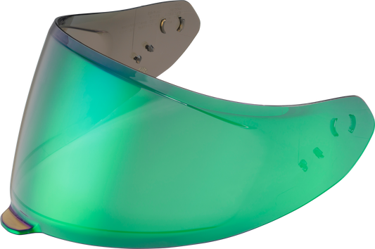 Scorpion EXO Exo Eclipse R430 Faceshield Green Mirrored - Part 52-ECL-61