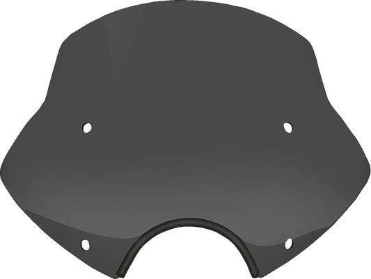 MEMPHIS SHADES Speed Demon Sportshields - 13" - 7" Headlight Cutout - Dark Black Smoke MEP54310