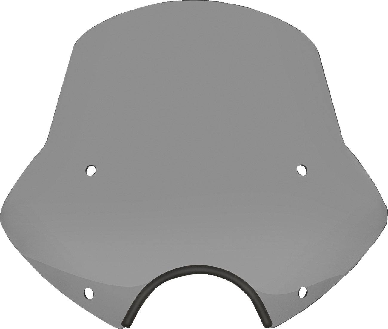 MEMPHIS SHADES Speed Demon Sportshields - 15" - 7" Headlight Cutout - Black Smoke MEP54412
