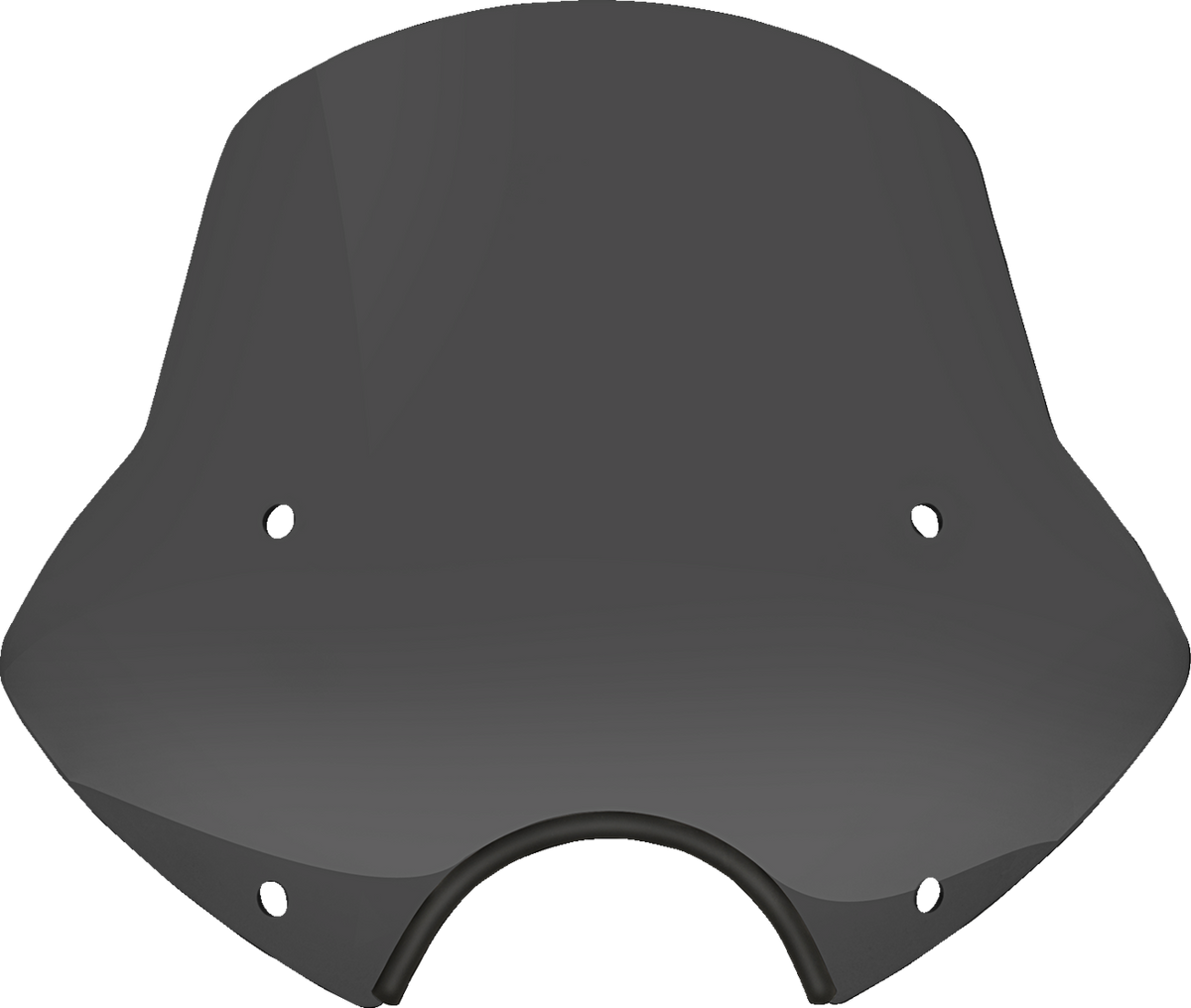 MEMPHIS SHADES Speed Demon Sportshields - 15" - 7" Headlight Cutout - Dark Black Smoke MEP54410