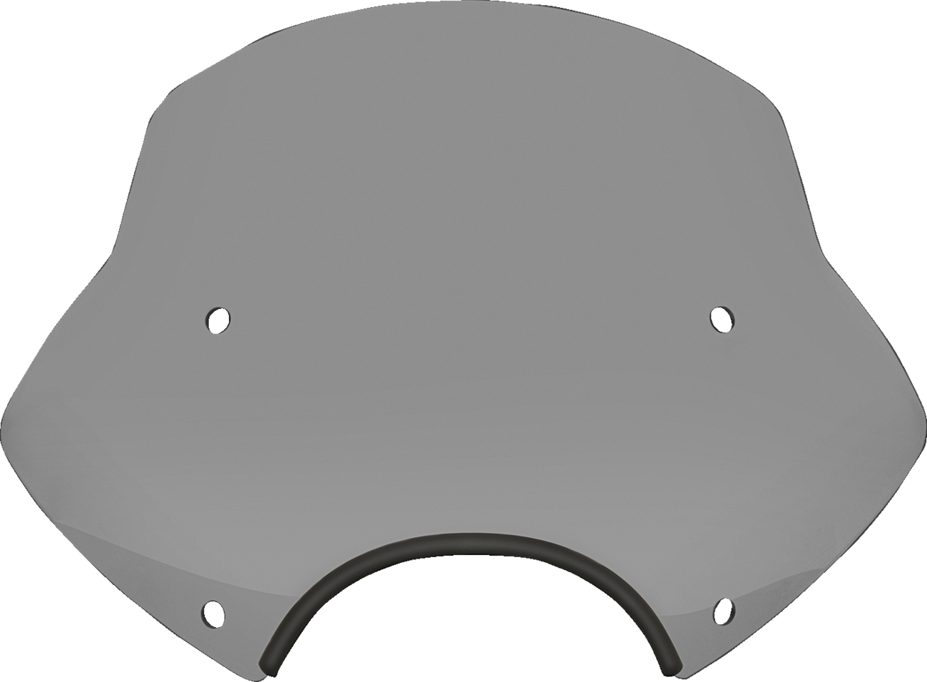 MEMPHIS SHADES Speed Demon Sportshields - 13" - 9" Headlight Cutout - Black Smoke MEP54612
