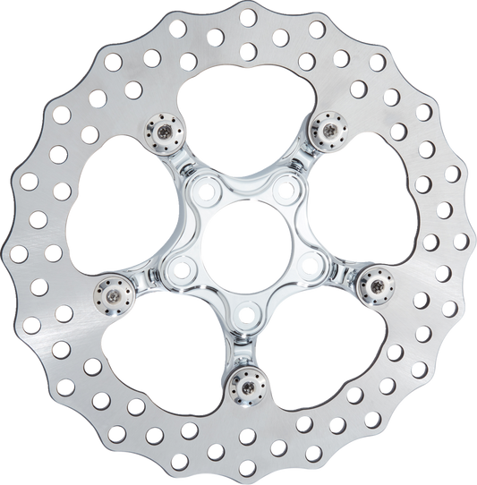 ARLEN NESS Spider Rotor - 11-1/2" - Chrome 300-073