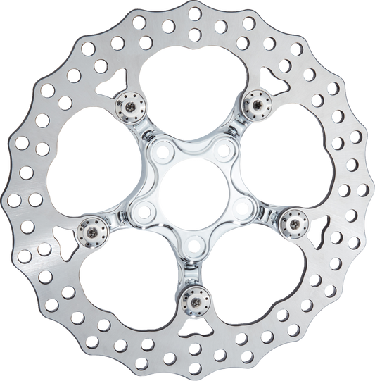 ARLEN NESS Spider Rotor - 11.8" - Chrome 300-074