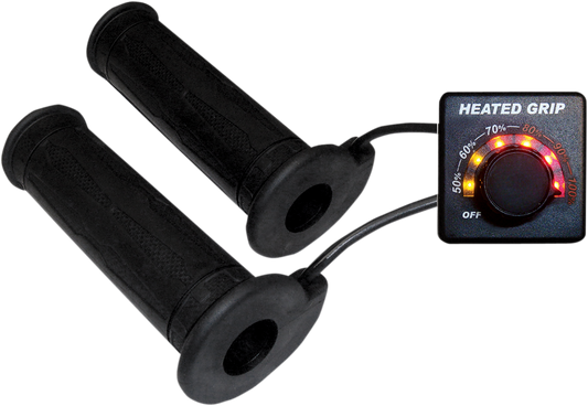 KOSO NORTH AMERICA Heated Grip Kit with LED Indicator - Motorcycle - 7/8" AM10700F