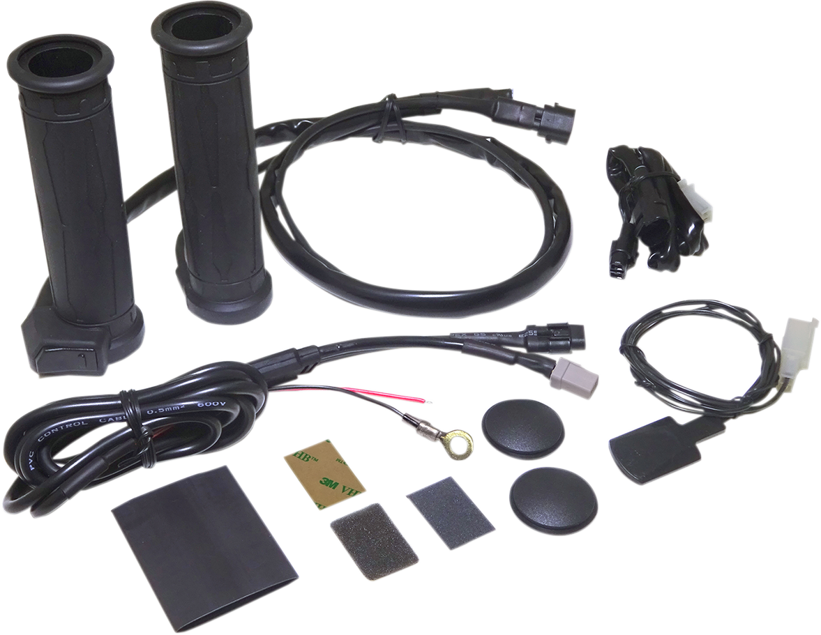 KOSO NORTH AMERICA Apollo Heated Grips - 7/8" x 130 mm - Thumb Warmer AX073210