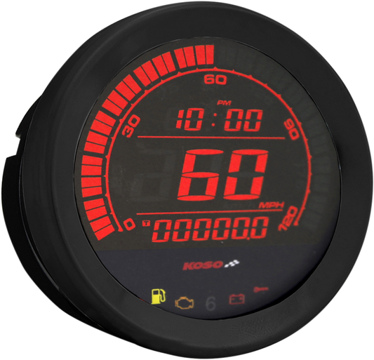 KOSO NORTH AMERICA 4" Speedometer - Black BA051010