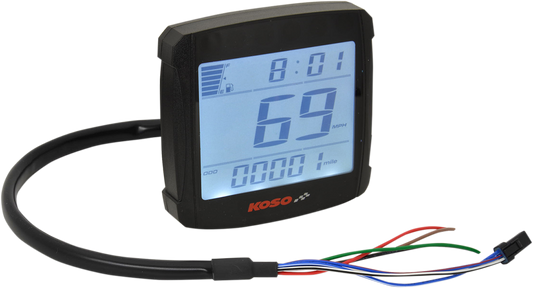 KOSO NORTH AMERICA XR-01 Speedometer - 2.94" L x 3.05" W x 0.94" D BB026000