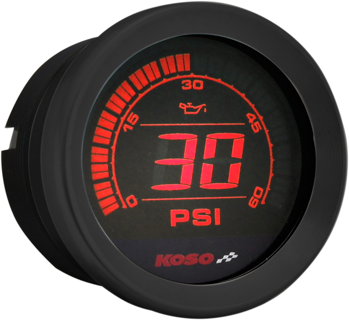 KOSO NORTH AMERICA 2" Oil Pressure Gauge