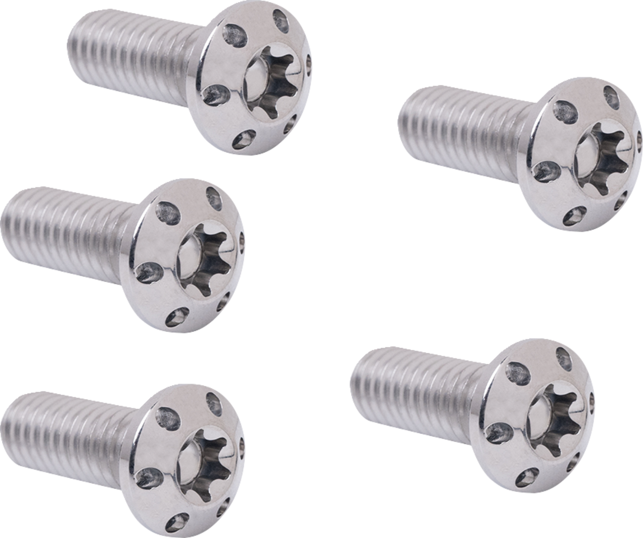 ARLEN NESS Bolt Kit - Holeshot/Brake Rotor/Front - Hub Mount - Polished 5/16-18 x 7/8" - 5 Pack 300-912