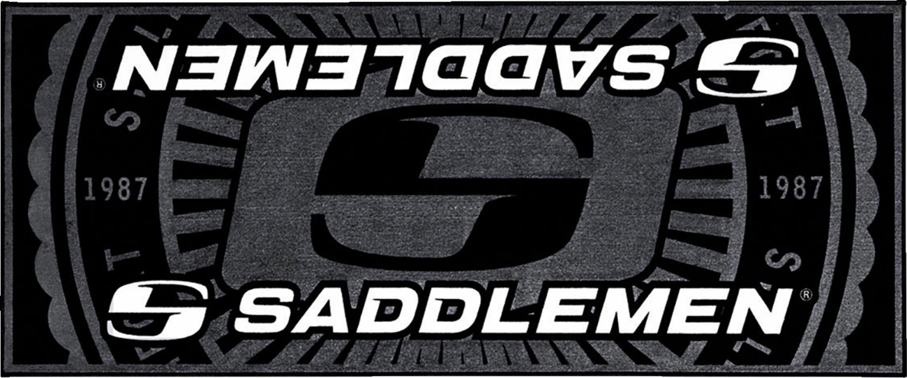 SADDLEMEN FM-002 Floor Mat – 78.5 x 31.5 inches with Non-Slip Rubber Backing