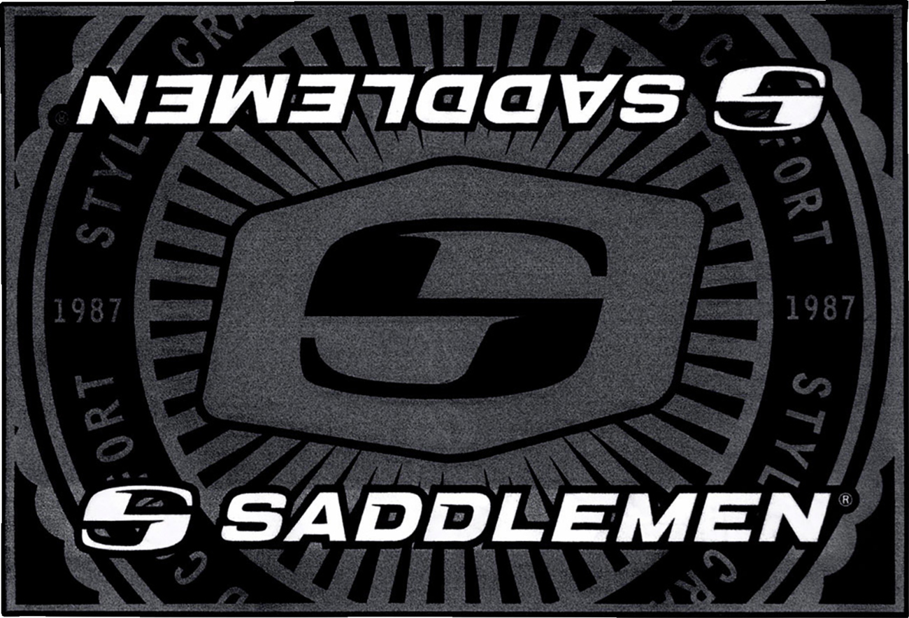 Saddlemmen FM-001 Floor Mat - 36 x 24 Inches Durable Nylon with Non-Slip Backing