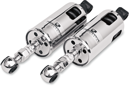 Progressive Suspension 422 Series Adjustable Shocks – 950 lb/in – Chrome – Standard 422-4035C
