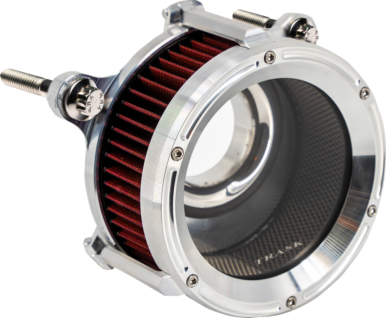 TRASK Assault Charge High-Flow Air Cleaner Kit - Raw TM-1024R