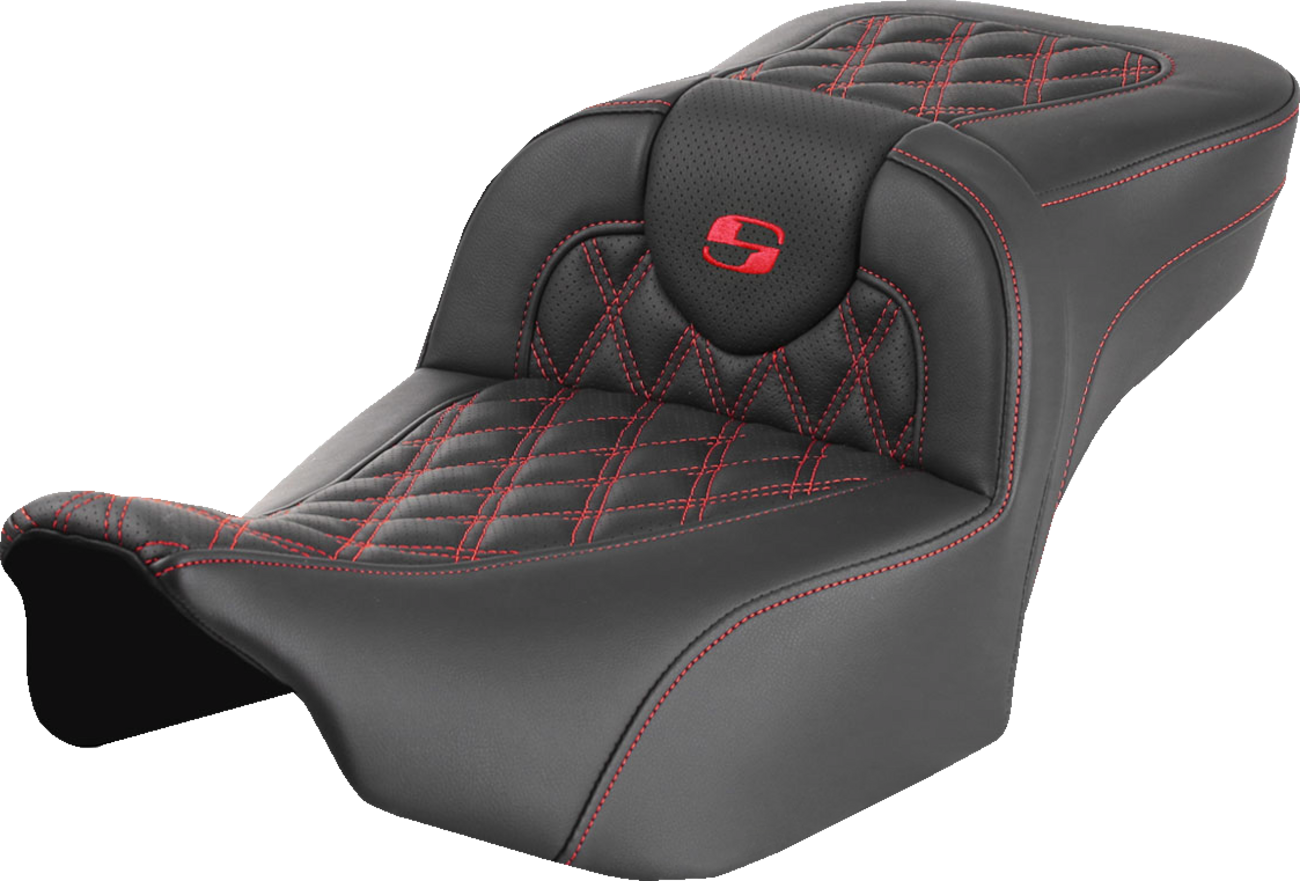 SADDLEMEN Roadsofa™ Extended Reach Seat for FLTR/FLHX 2023-2024 by SADDLEMEN, Part No. 823-07-18404