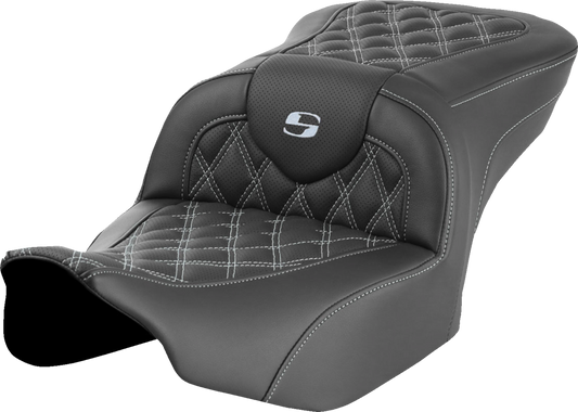 SADDLEMEN RoadSofa™ Seat for FLTR/FLHX 2023-2024 with SaddleGel™ Comfort and Ventilated Leather