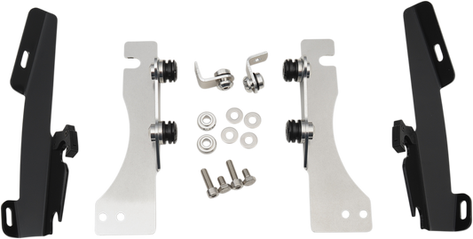 MEMPHIS SHADES Batwing Trigger Lock Mounting Kit - VL 800 - Black MEM8993