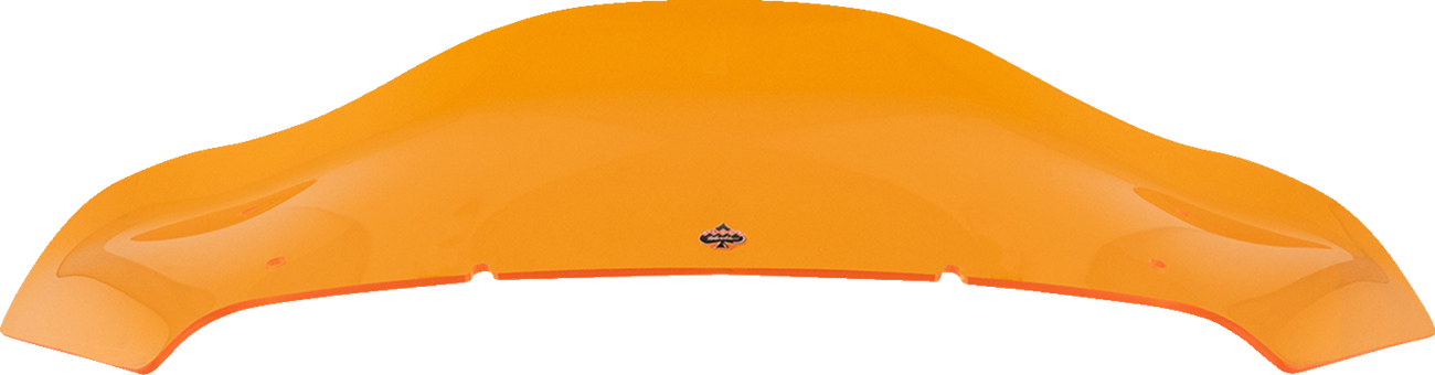 KLOCK WERKS Kolor Flare™ Windshield - 8" - Orange - FLHX KWW-01-0729